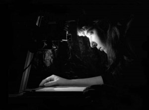 Self-portrait in the Darkroom